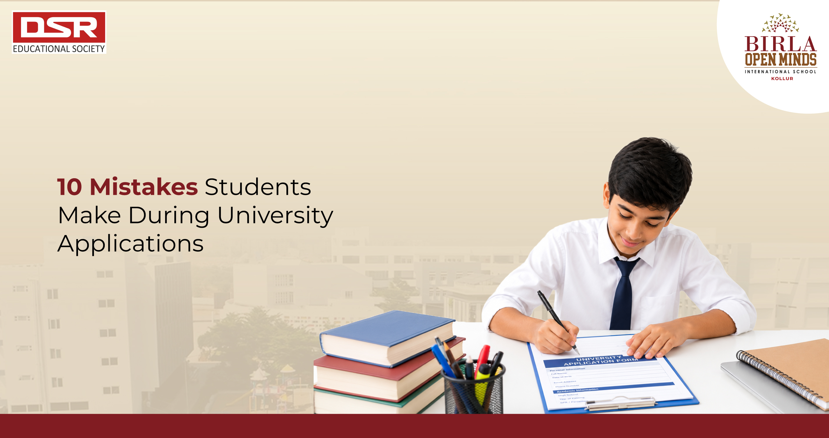 10 Mistakes Students Make During University Applications